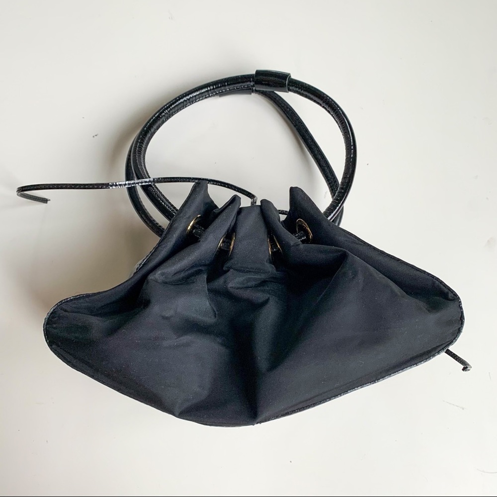 Kate Spade patent leather nylon bag